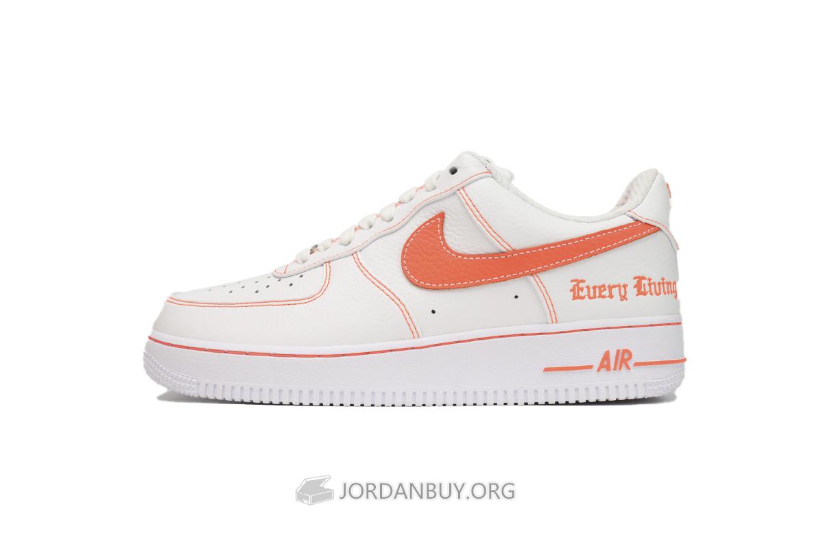Vlone x NikeLab Nike Air Force 1 Low "White Orange" AA5360-100