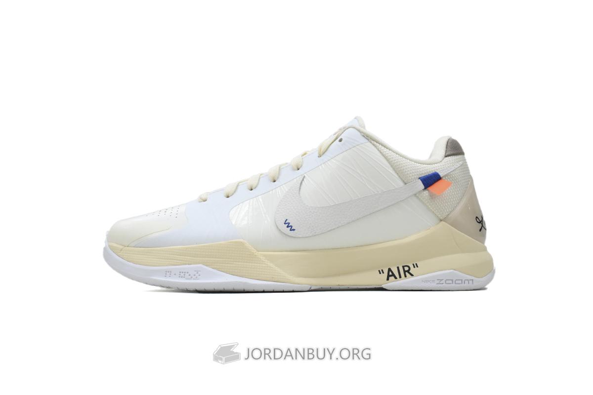 Off-White x Nike Zoom Kobe 5 "STY CUSTOM" DB4796-101