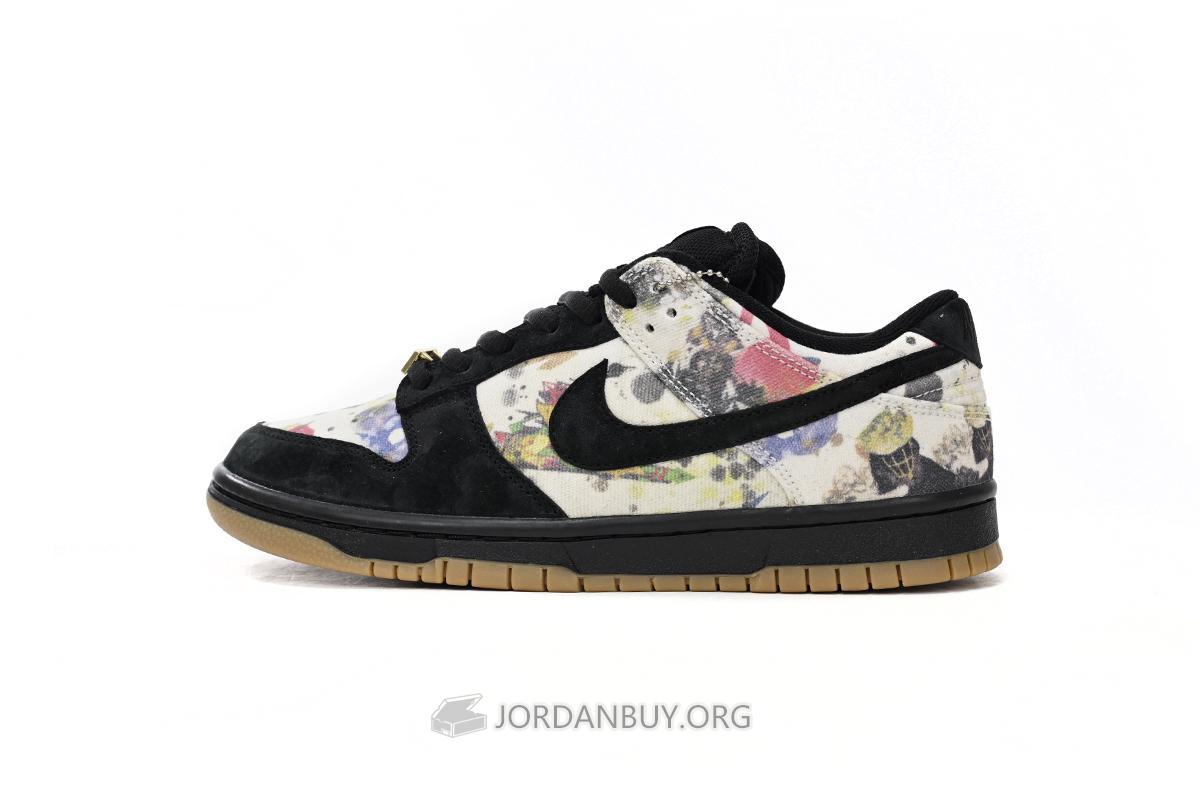 Supreme x Nike Dunk Low SB "Rammellzee" FD8778-001