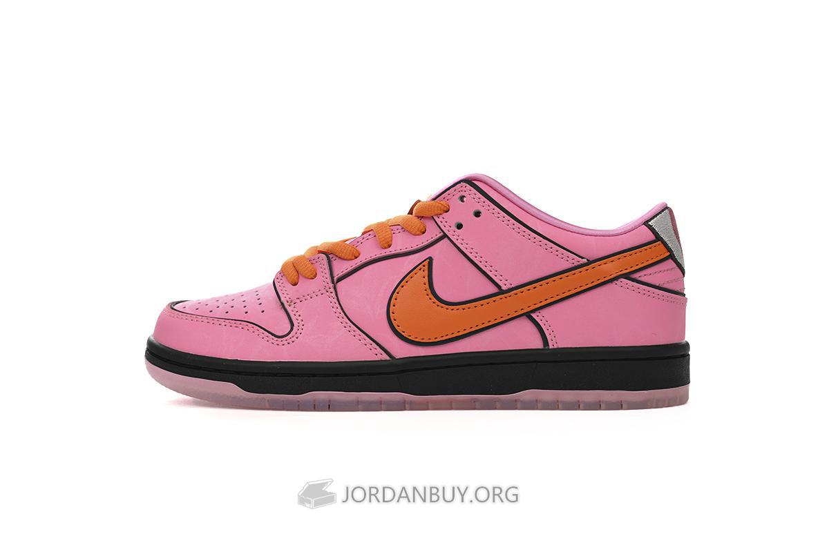 The Powerpuff Girls x Nike Dunk Low Pro SB QS "Blossom" FD2631-600