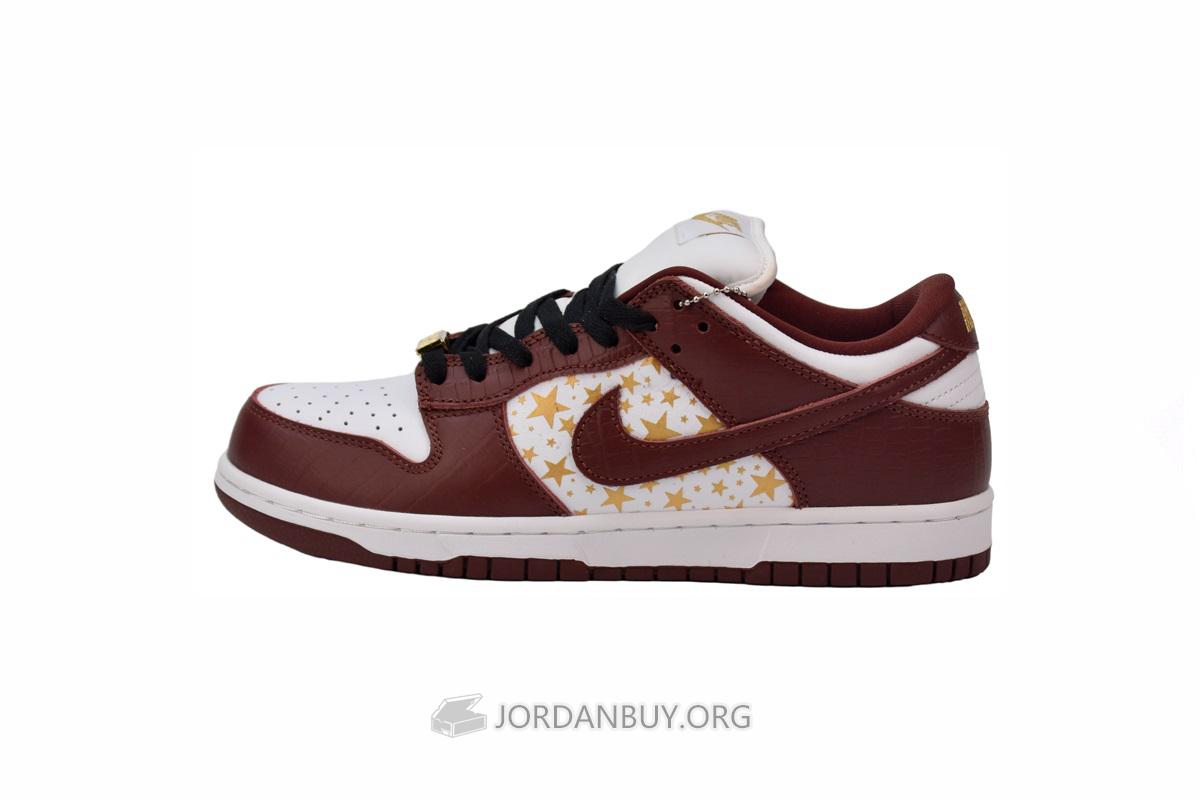 Supreme x Nike Dunk Low OG SB QS "Barkroot Brown" DH3228-103