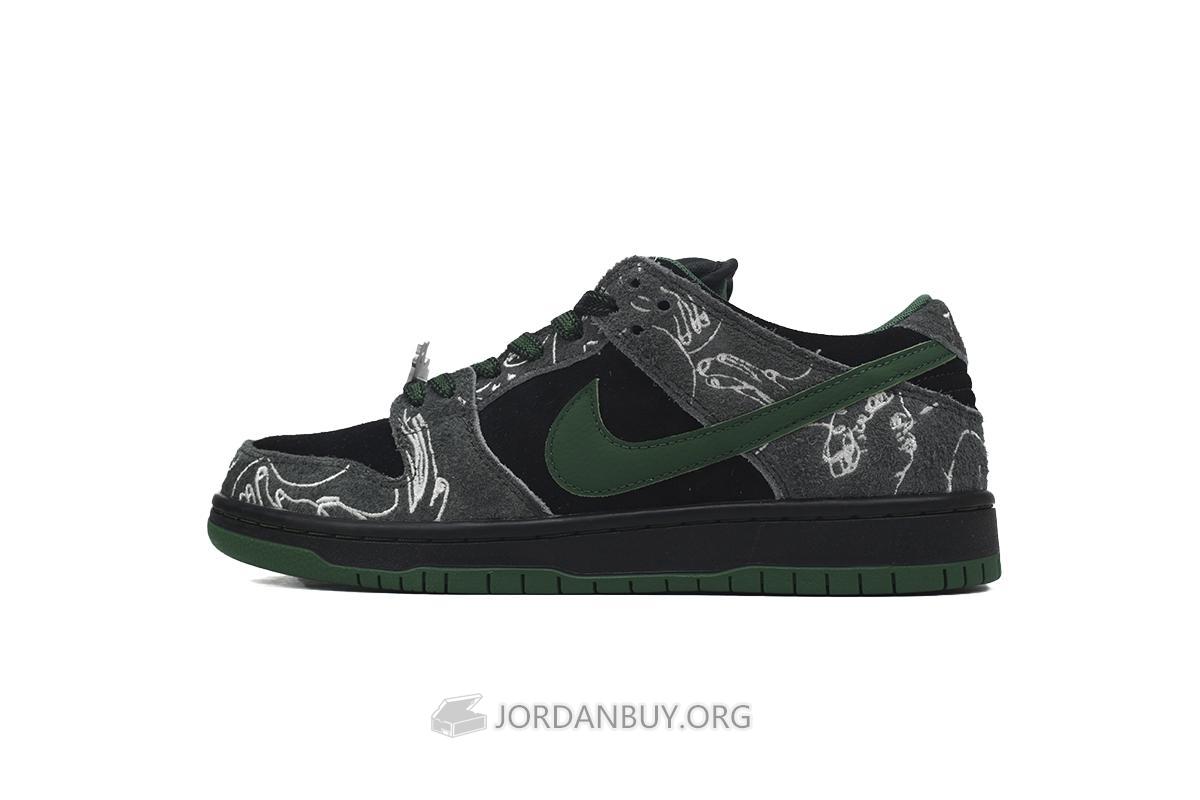THERE Skateboards x Nike Dunk Low SB "Ultra Humanized" HF7743-001