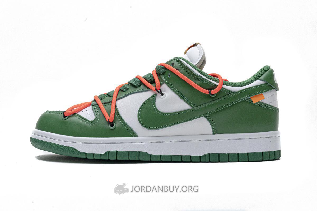Nike Dunk Low Off-White "Pine Green" CT0856-100