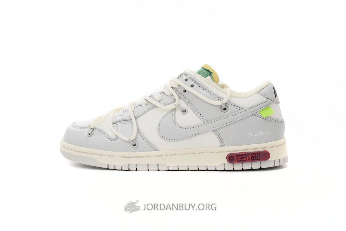 Nike Dunk Low Off-White "Lot 25 of 50" DM1602-121