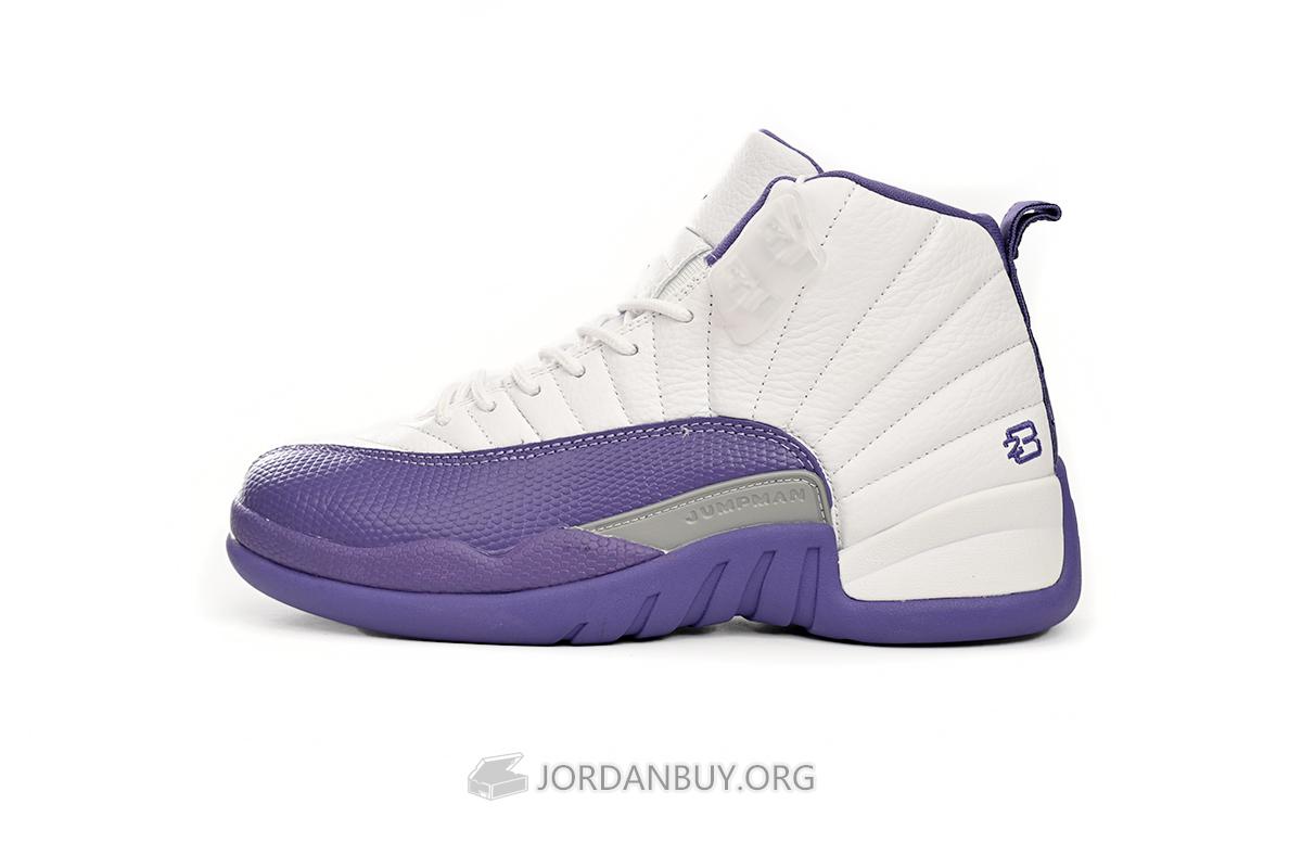 Air Jordan 12 Retro "White Purple" CT8013-150