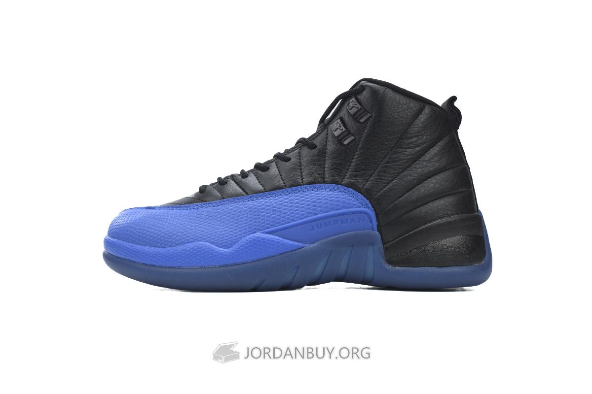 Air Jordan 12 Retro "Black Game Royal" 130690-014