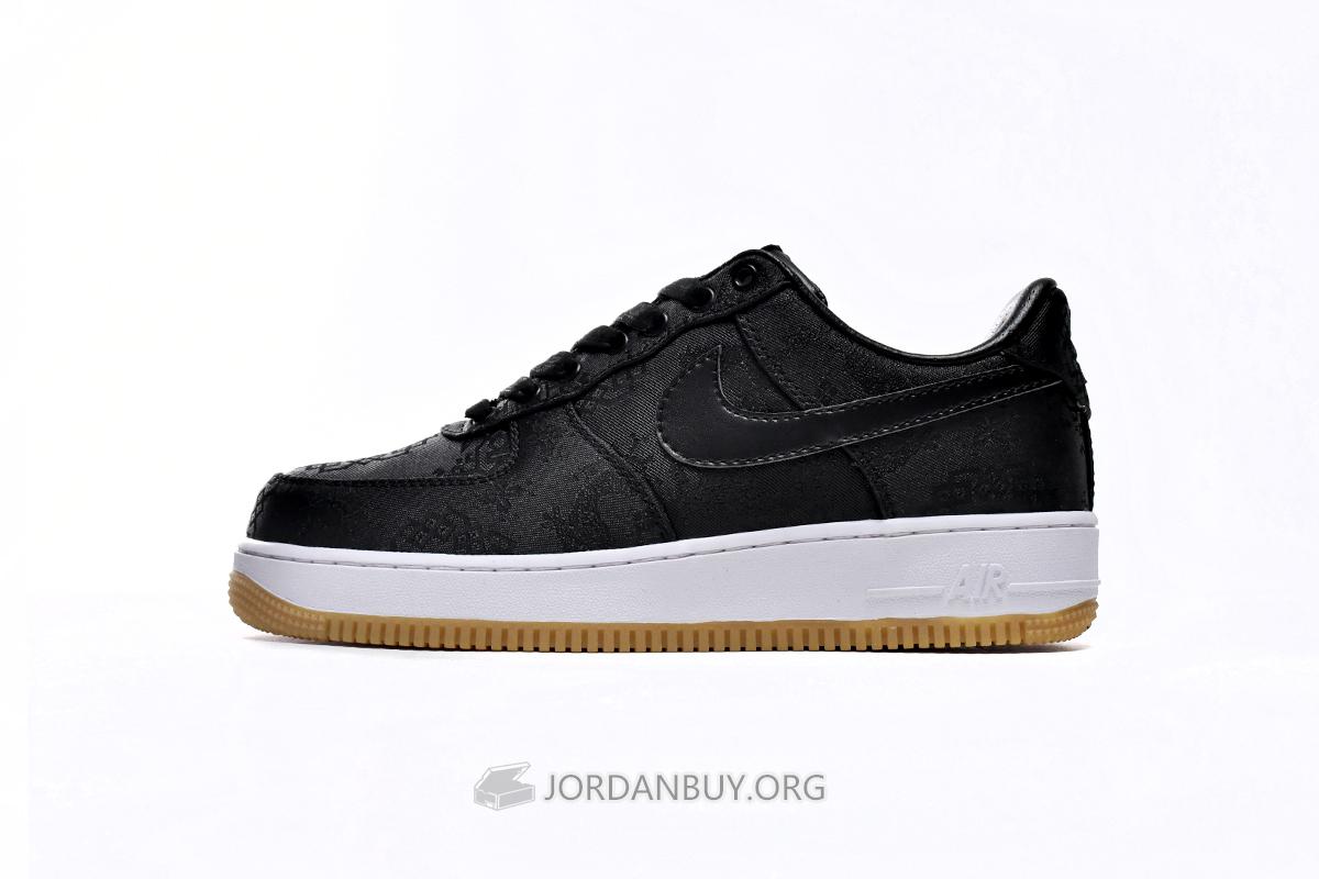Fragment Design x CLOT x Nike Air Force 1 Low "Black Silk" CZ3986-001