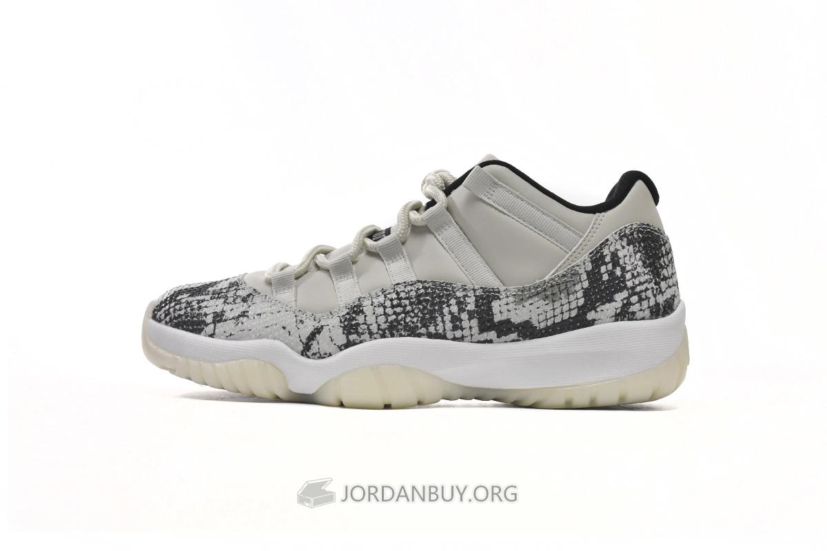 Air Jordan 11 Retro Low "Snake Light Bone" CD6846-002