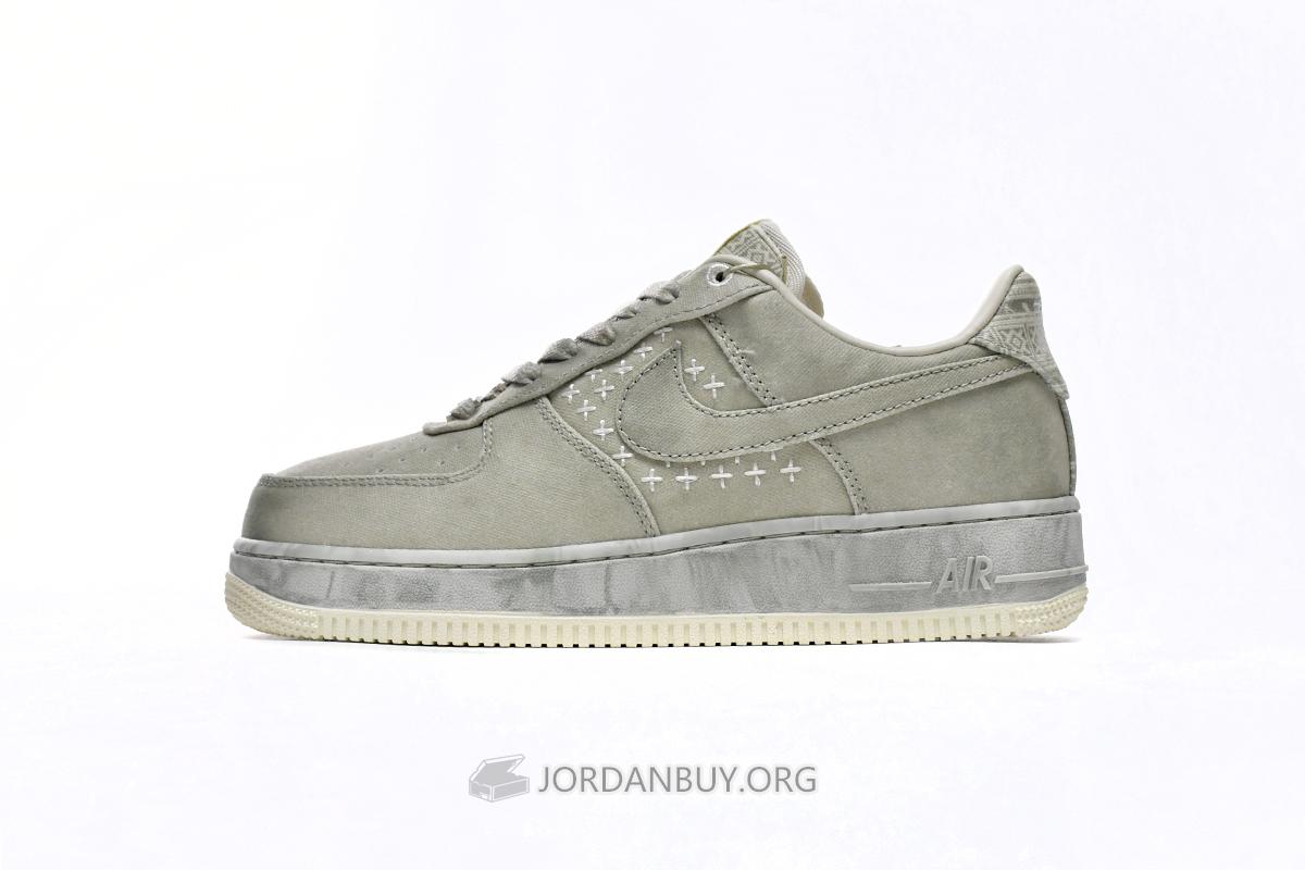 Nike Air Force 1 Low 07 Premium "NAI-KE - Olive Aura" DV4246-333