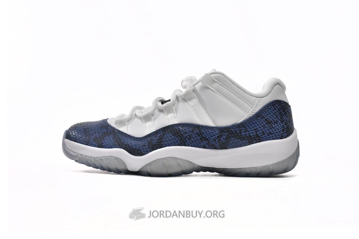 Air Jordan 11 Retro Low "Snake Navy 2019" CD6846-102