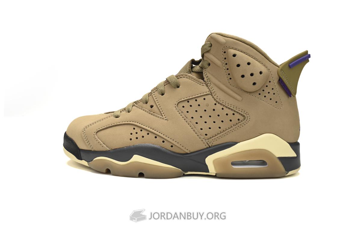 Air Jordan 6 Retro "Gore-Tex Brown Kelp" FD1643-300