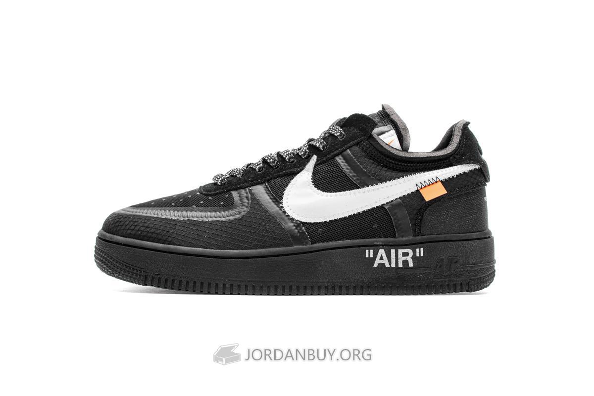 Off-White x Nike Air Force 1 Low "Black" AO4606-001