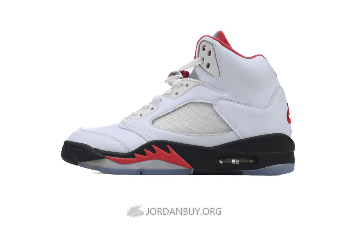 Air Jordan 5 Retro "Fire Red Silver Tongue 2020" DA1911-102