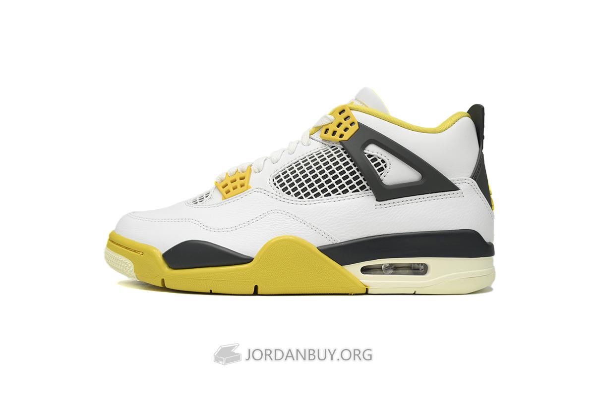 Air Jordan 4 Retro "Vivid Sulfur" AQ9129-101