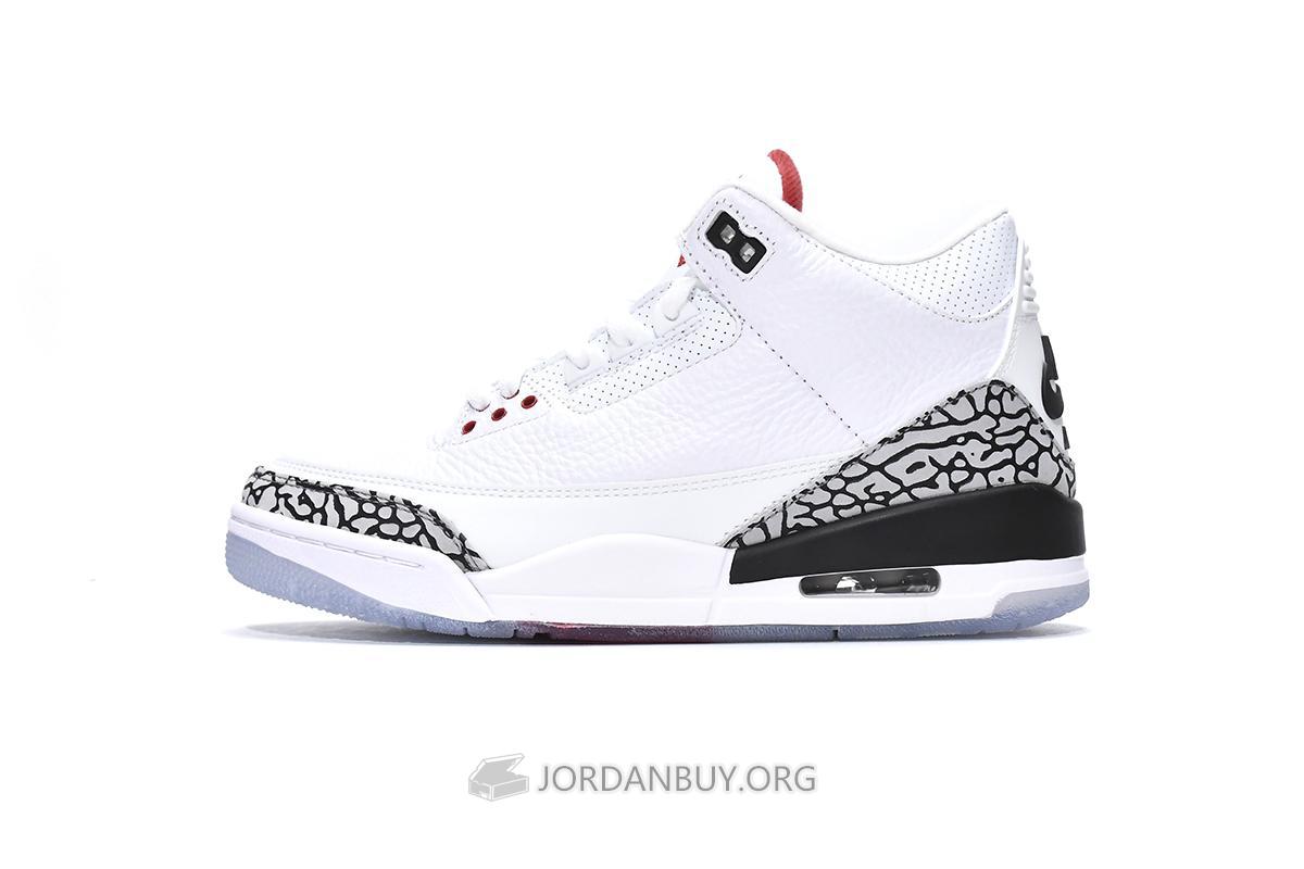 Air Jordan 3 Retro "Free Throw Line White Cement" 923096-101