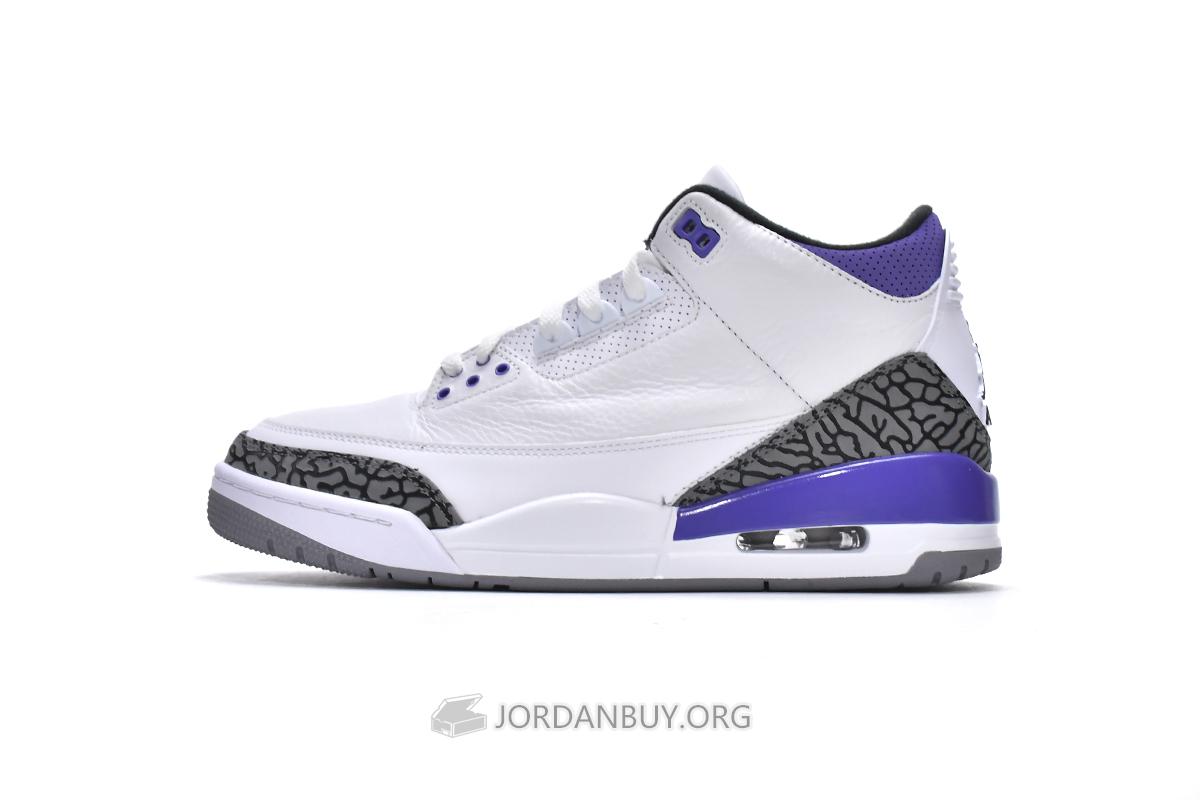 Air Jordan 3 Retro "Dark Iris" CT8532-105