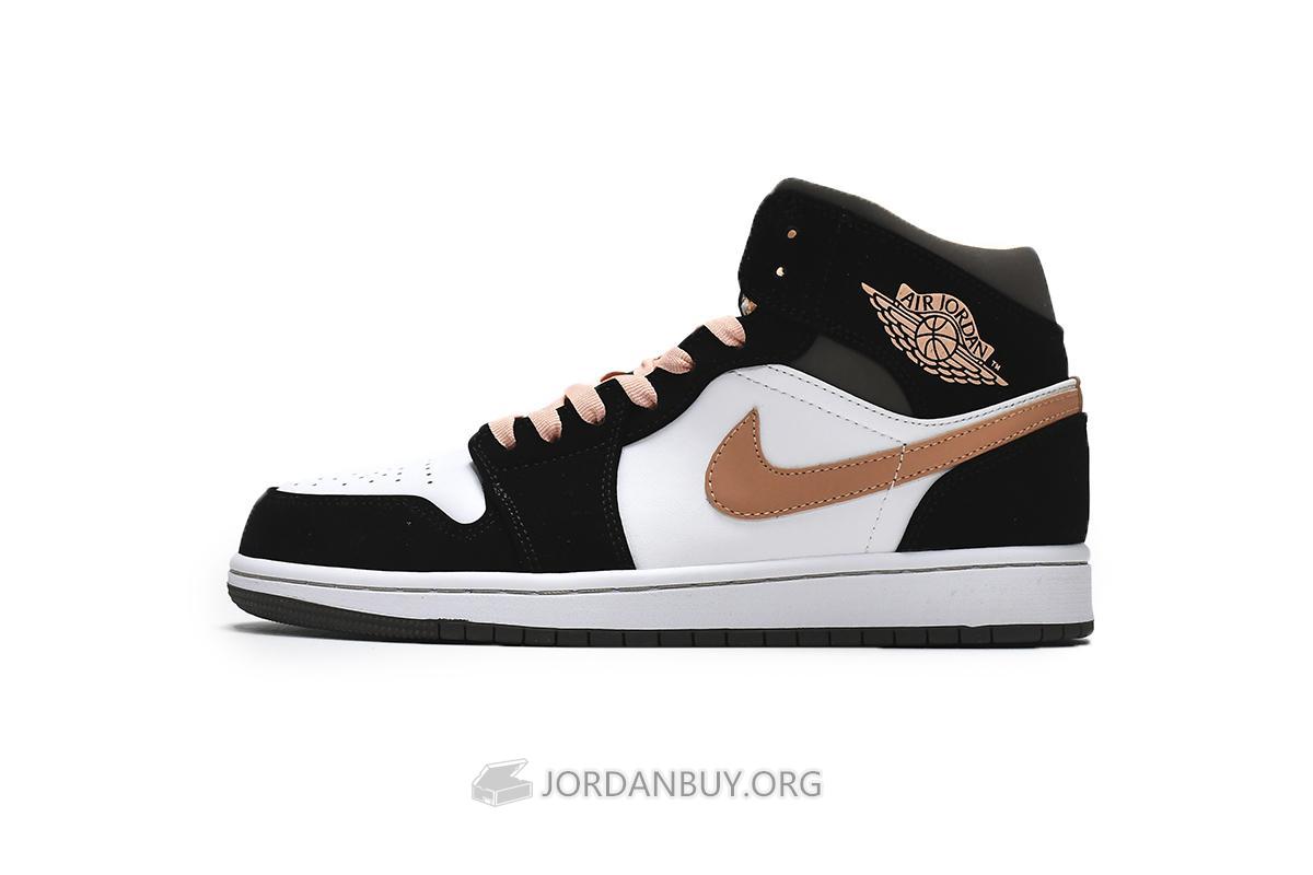 Air Jordan 1 Mid "Peach Mocha" DH0210-100