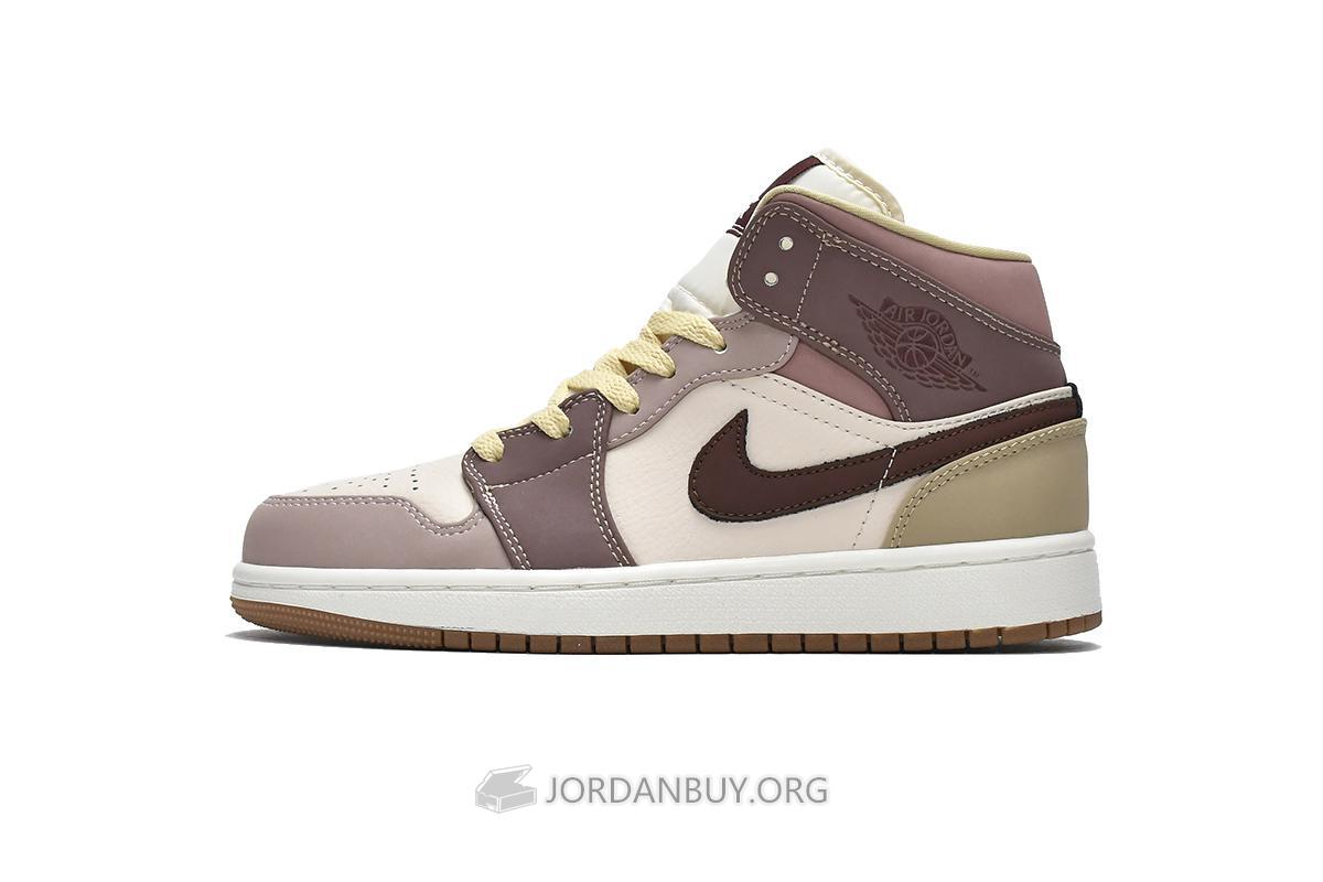 Air Jordan 1 Mid "Dark Pony Smoky Mauve" DO7440-821