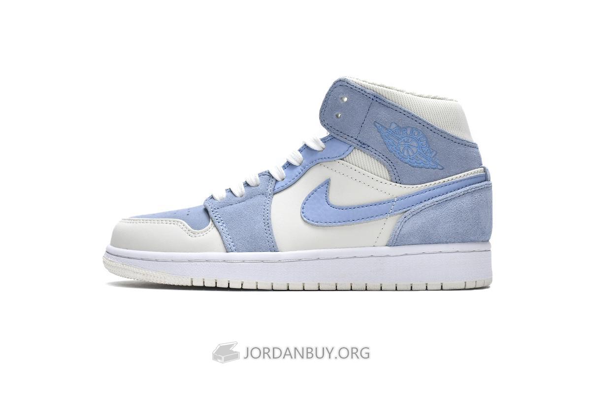 Air Jordan 1 Mid "Mixed Textures Blue" DA4666-100