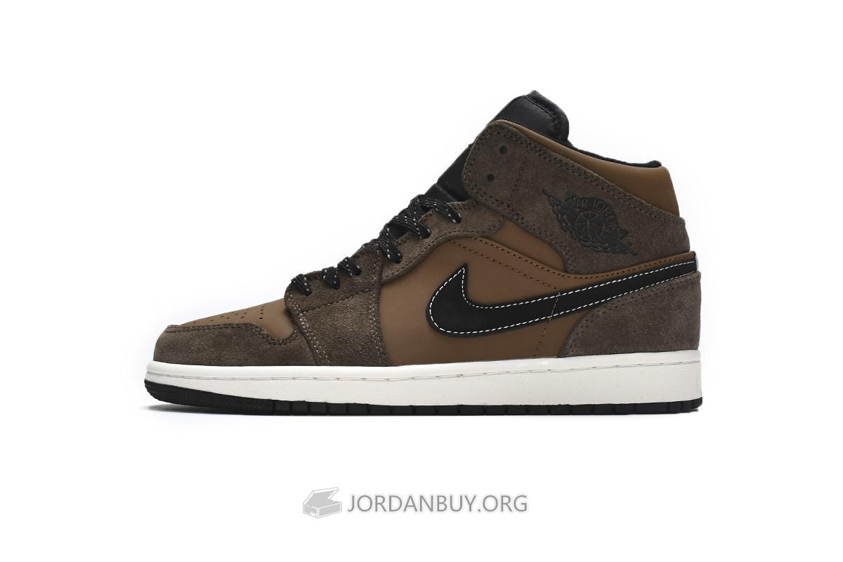 Air Jordan 1 Mid SE "Dark Chocolate" DC7294-200