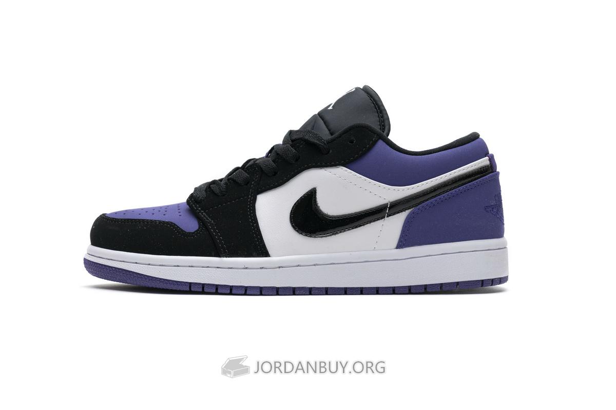 Air Jordan 1 Low "Court Purple" 553558-125