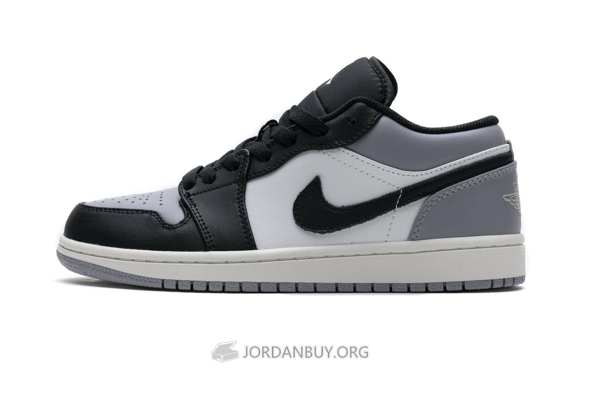 Air Jordan 1 Low "Grey Toe" 553558-110