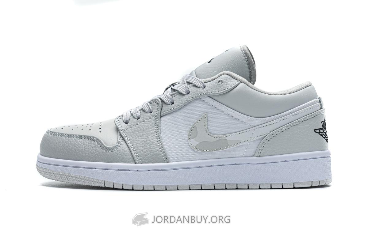 Air Jordan 1 Low "White Camo" DC9036-100