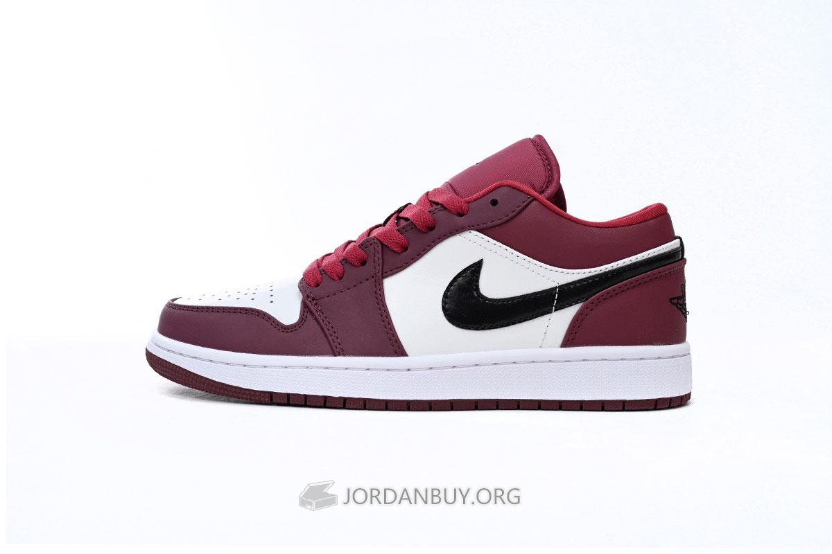 Air Jordan 1 Low "Noble Red" 553558-604
