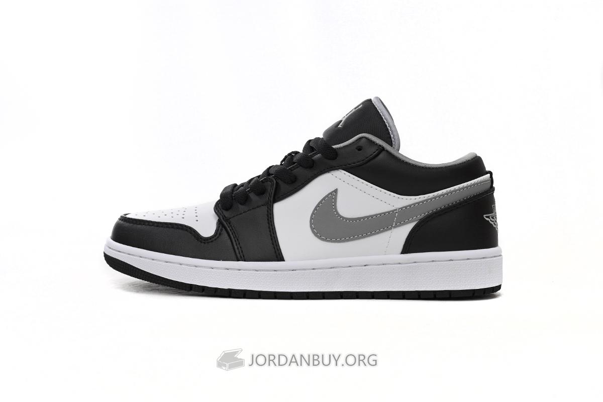 Air Jordan 1 Low "Black White Grey" 553558-040