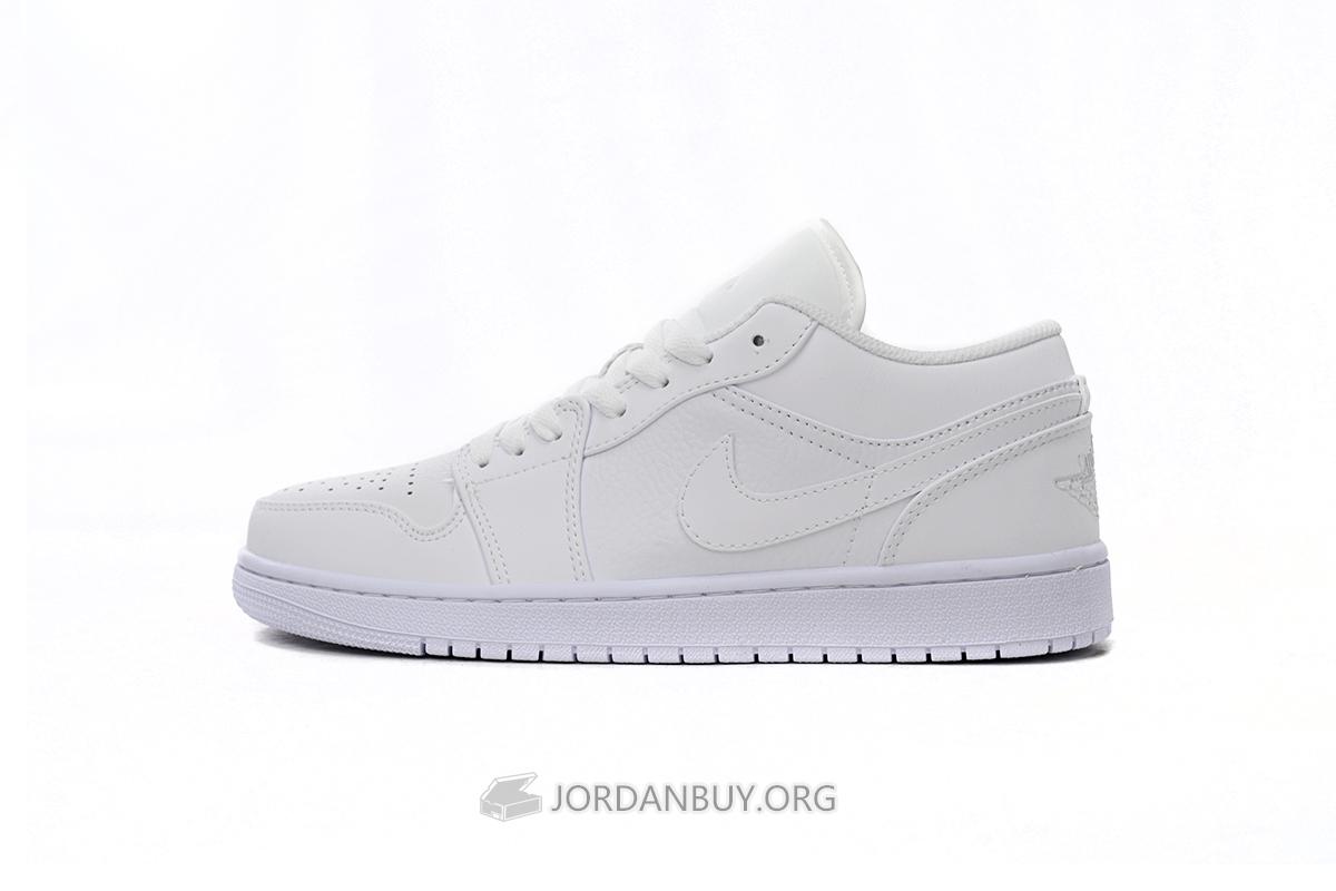 Air Jordan 1 Low "Triple White 2019" 553558-111