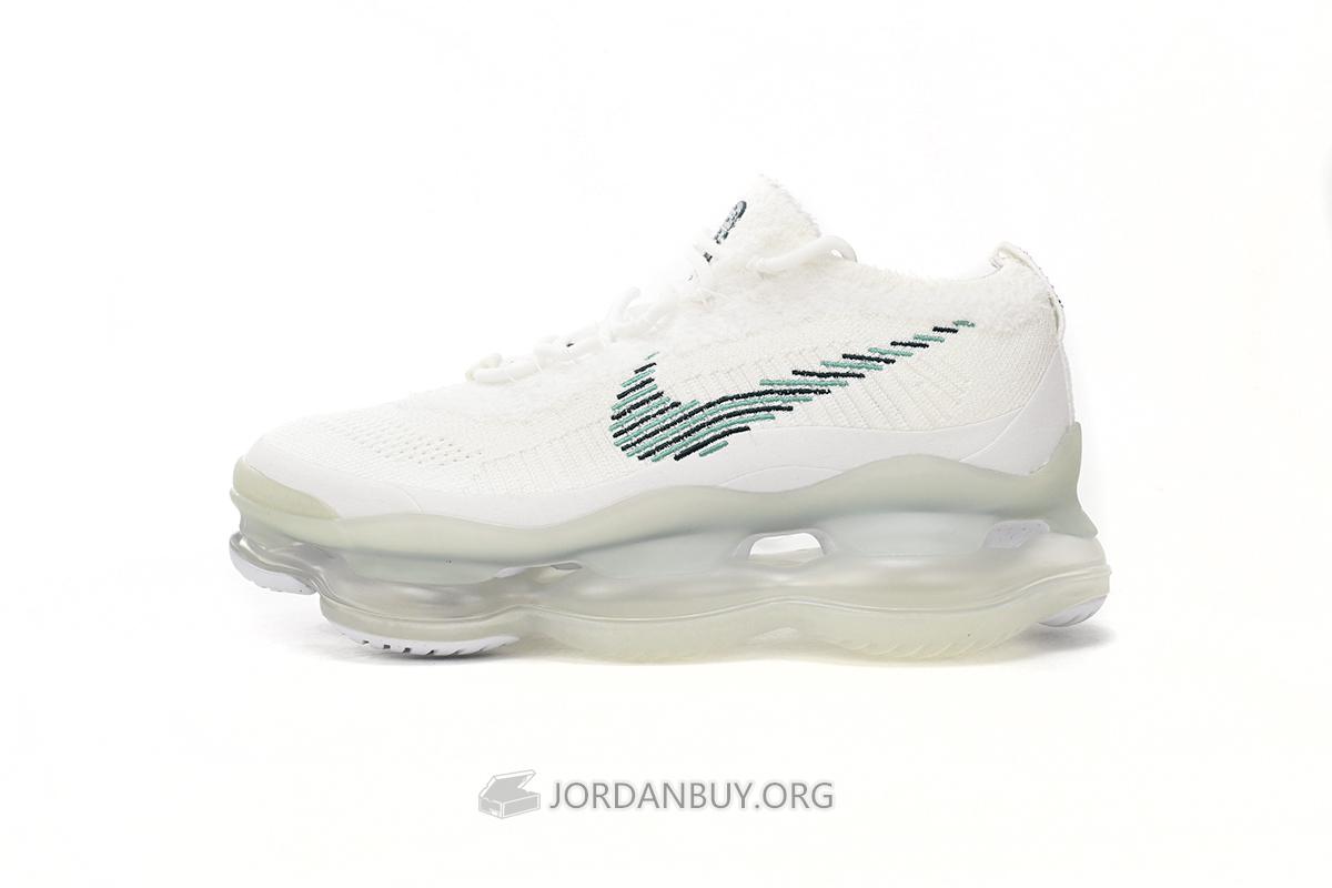 Nike Air Max Scorpion Flyknit "White Clear Emerald" DJ4701-100