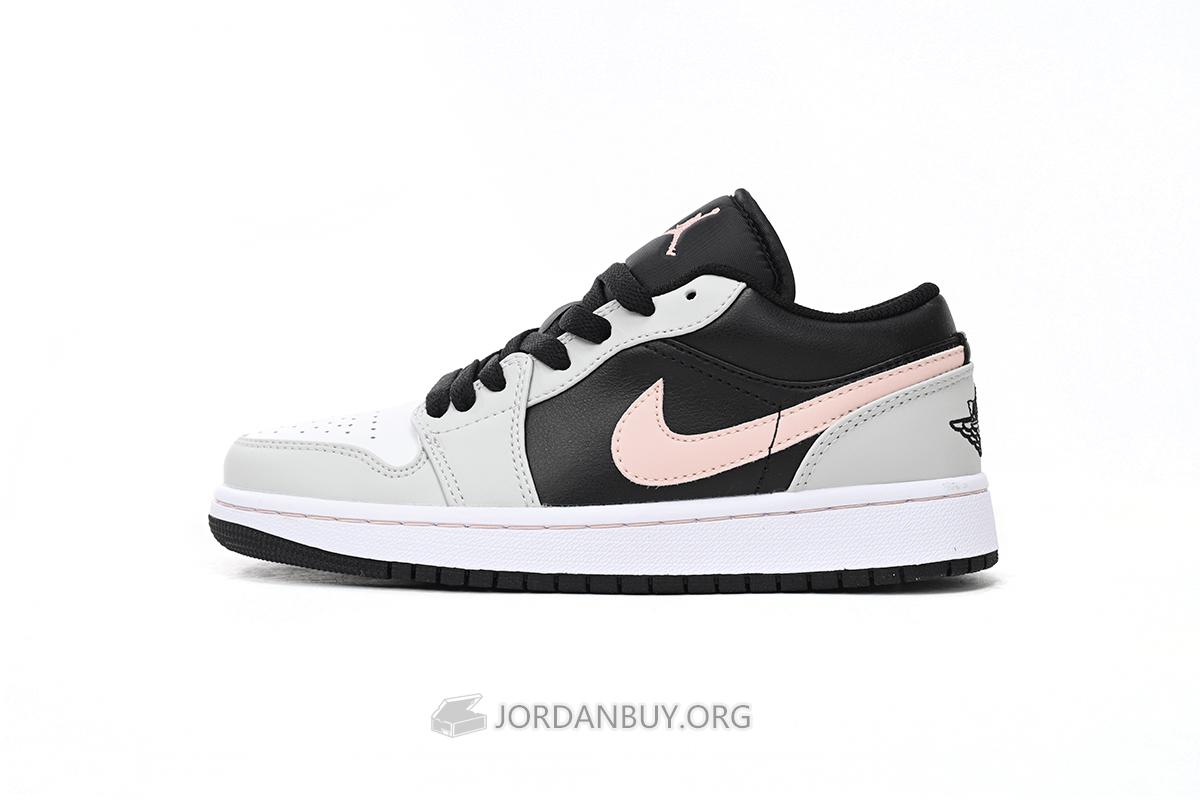 Air Jordan 1 Low "Black Grey Pink" 553558-062