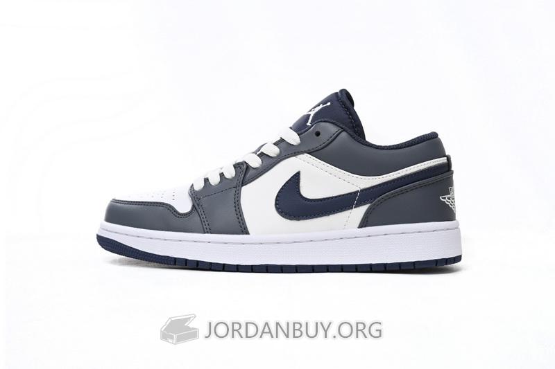 Air Jordan 1 Low "Ashen Slate" 553558-414