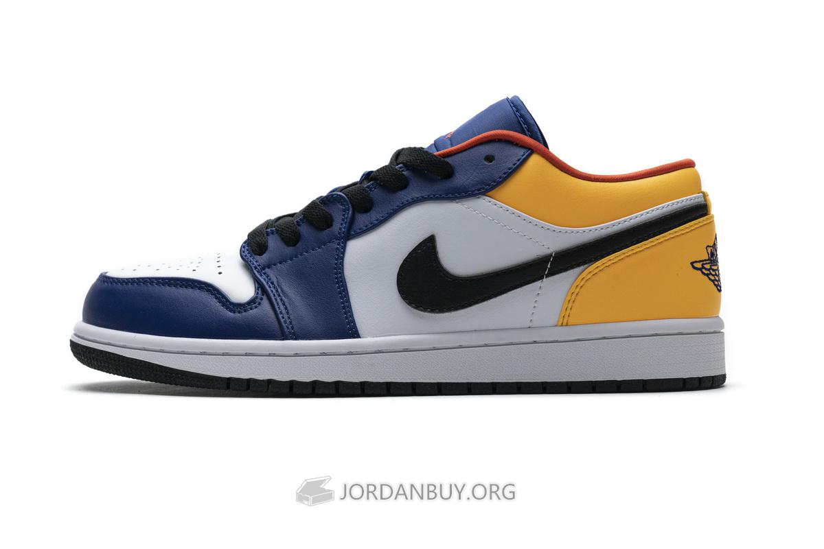 Air Jordan 1 Low "Royal Yellow" 553558-123