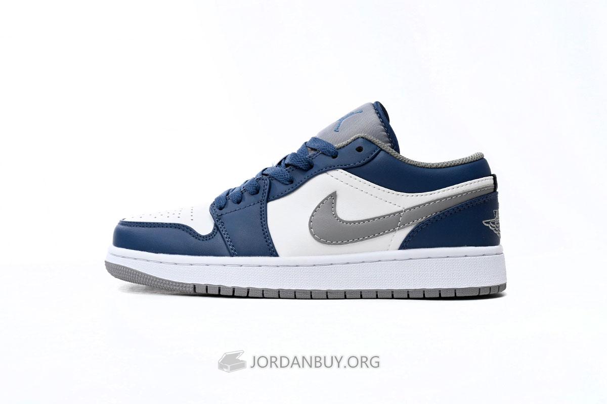 Air Jordan 1 Low "True Blue" 553558-412