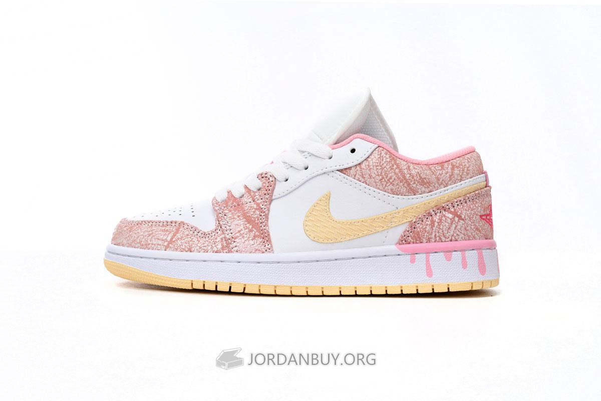 Air Jordan 1 Low "Paint Drip" CW7104-601