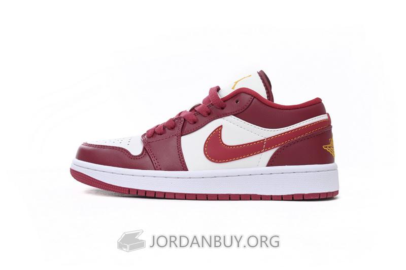 Air Jordan 1 Low "Cardinal Red" 553560-607