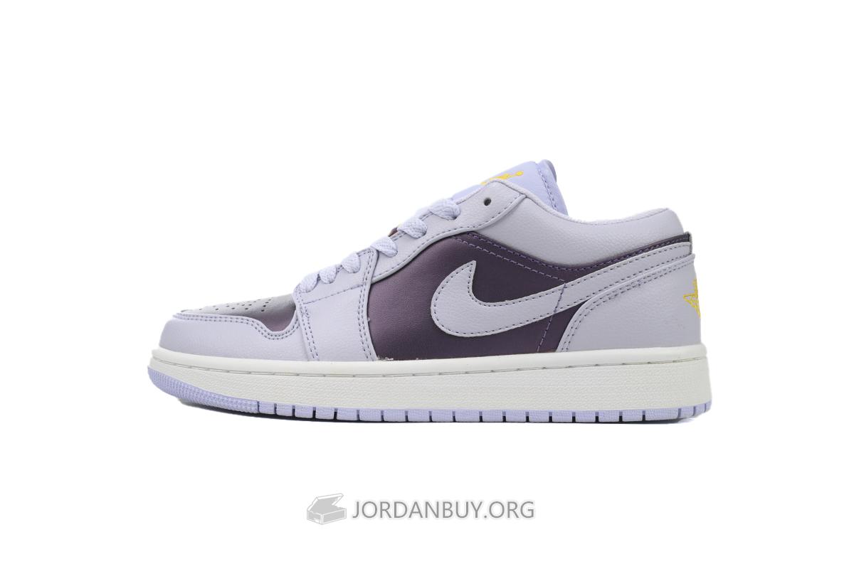 Air Jordan 1 Low "Oxygen Purple" 554723-505