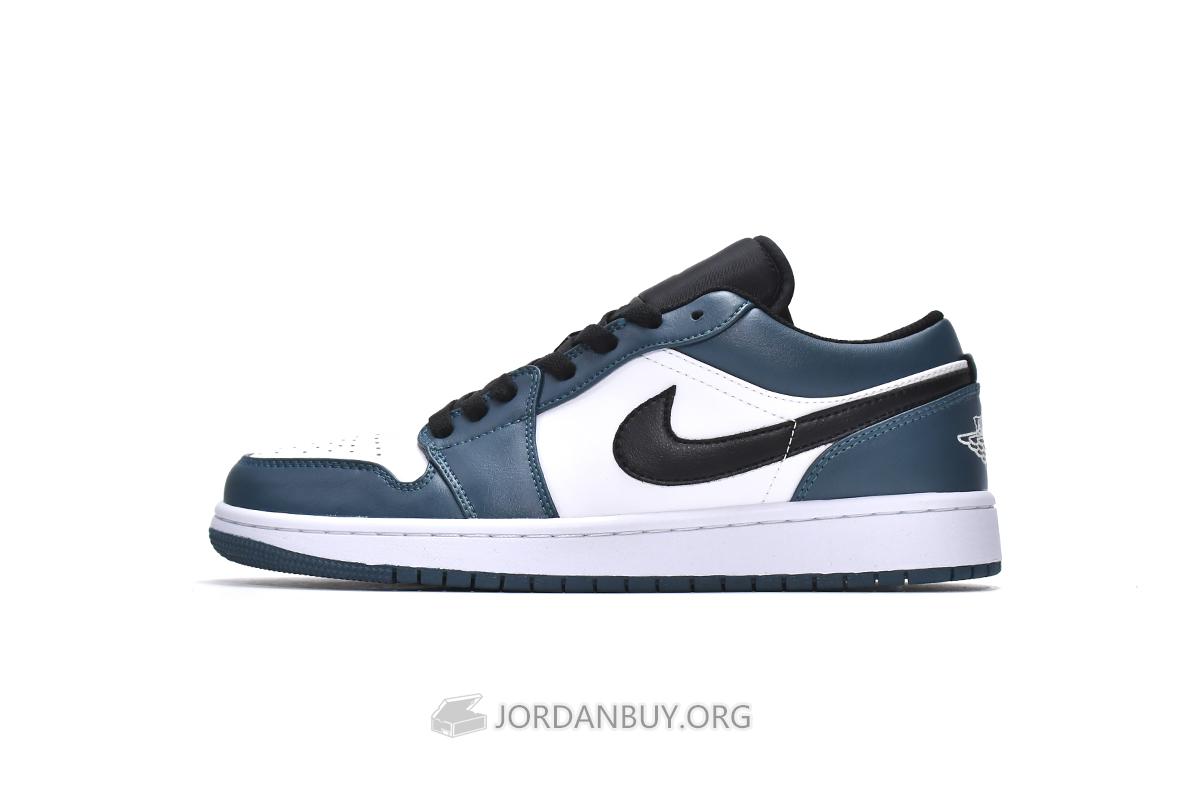 Air Jordan 1 Low "Dark Teal" 553558-411