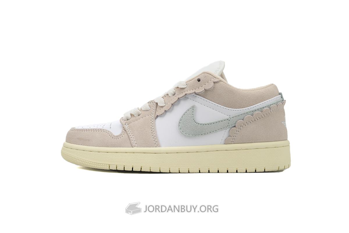 Air Jordan 1 Low SE GS "Scalloped Edge Guava Ice" DZ5356-800