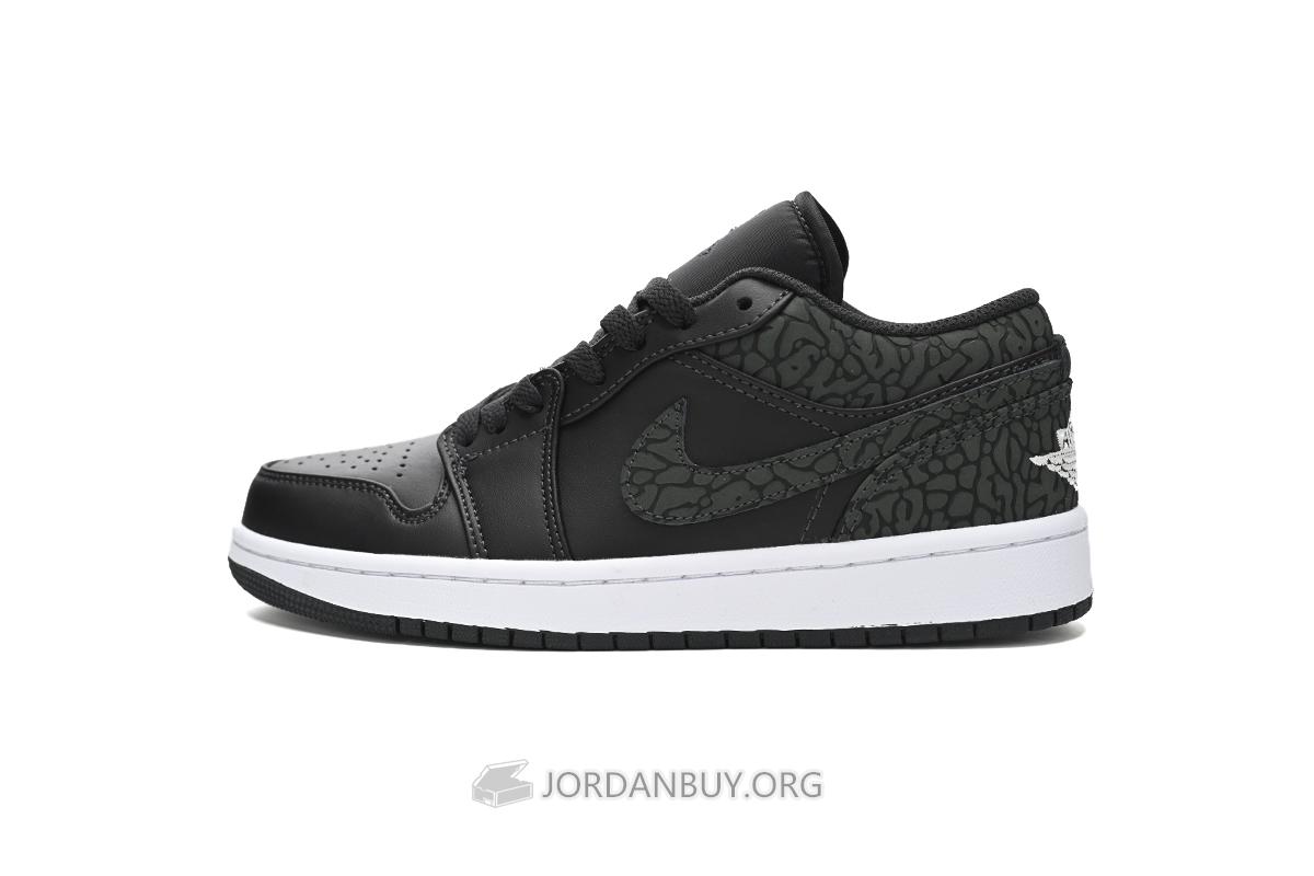 Air Jordan 1 Low SE "Black Elephant" FB9907-001