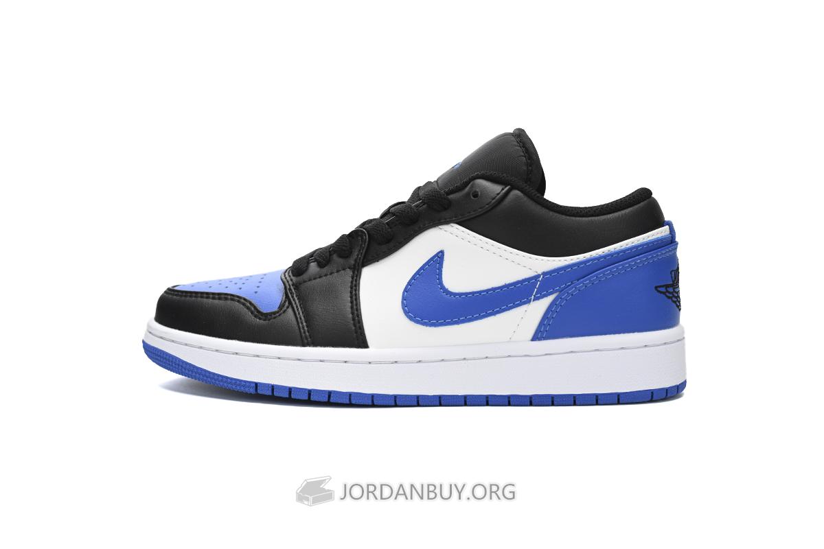 Air Jordan 1 Low "Alternate Royal Toe" 553558-140