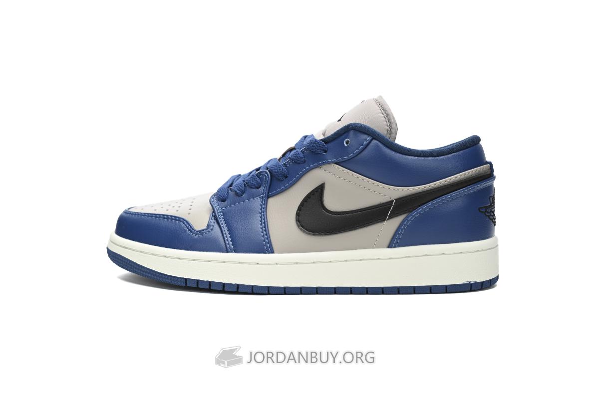Air Jordan 1 Low "French Blue College Grey" DC0774-402