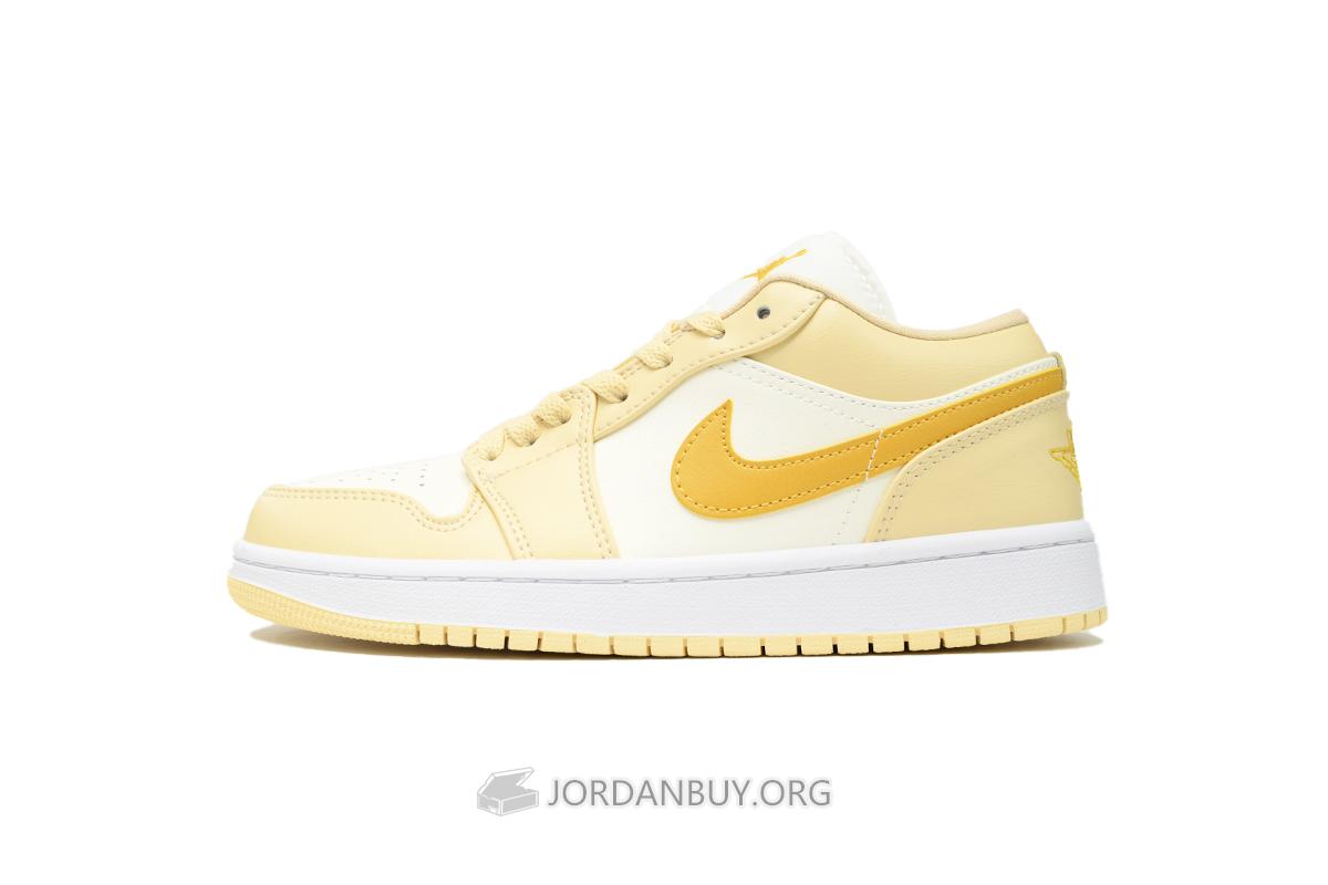 Air Jordan 1 Low "Sail Yellow Ochre" DC0774-170