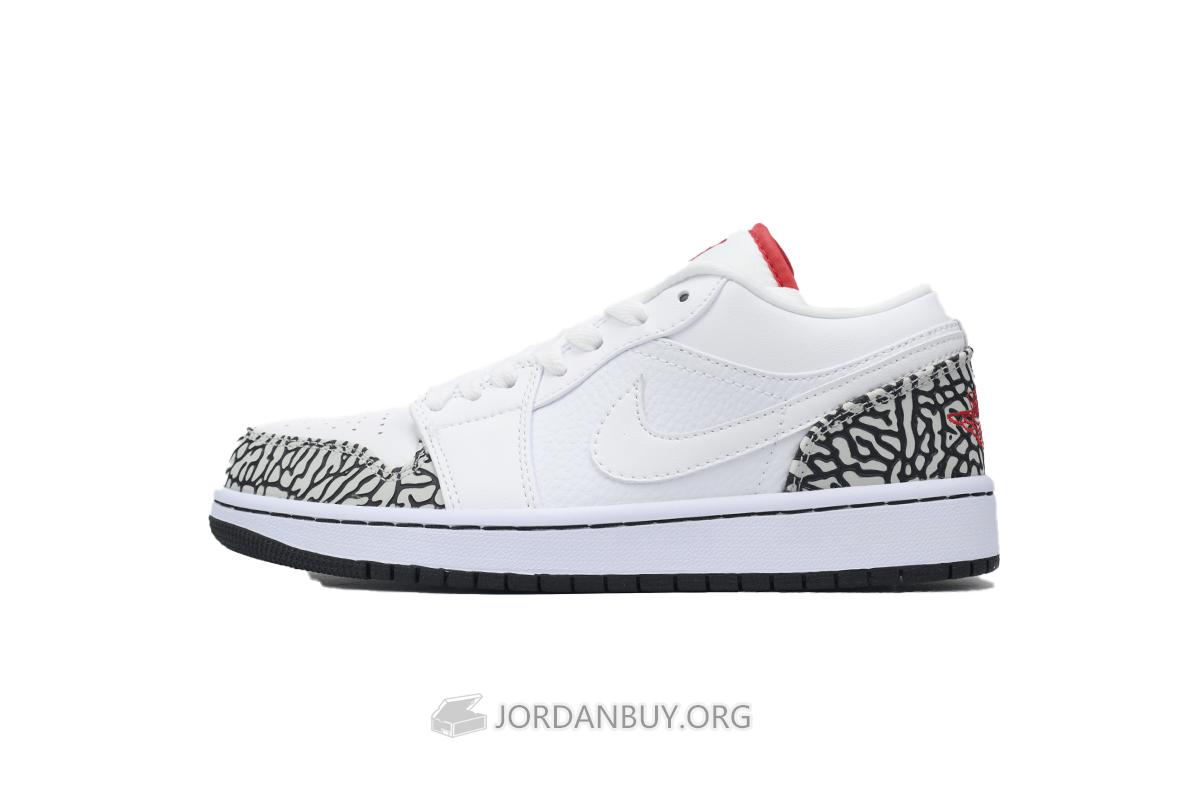 Air Jordan 1 Phat Low "Cement Grey" 338145-162