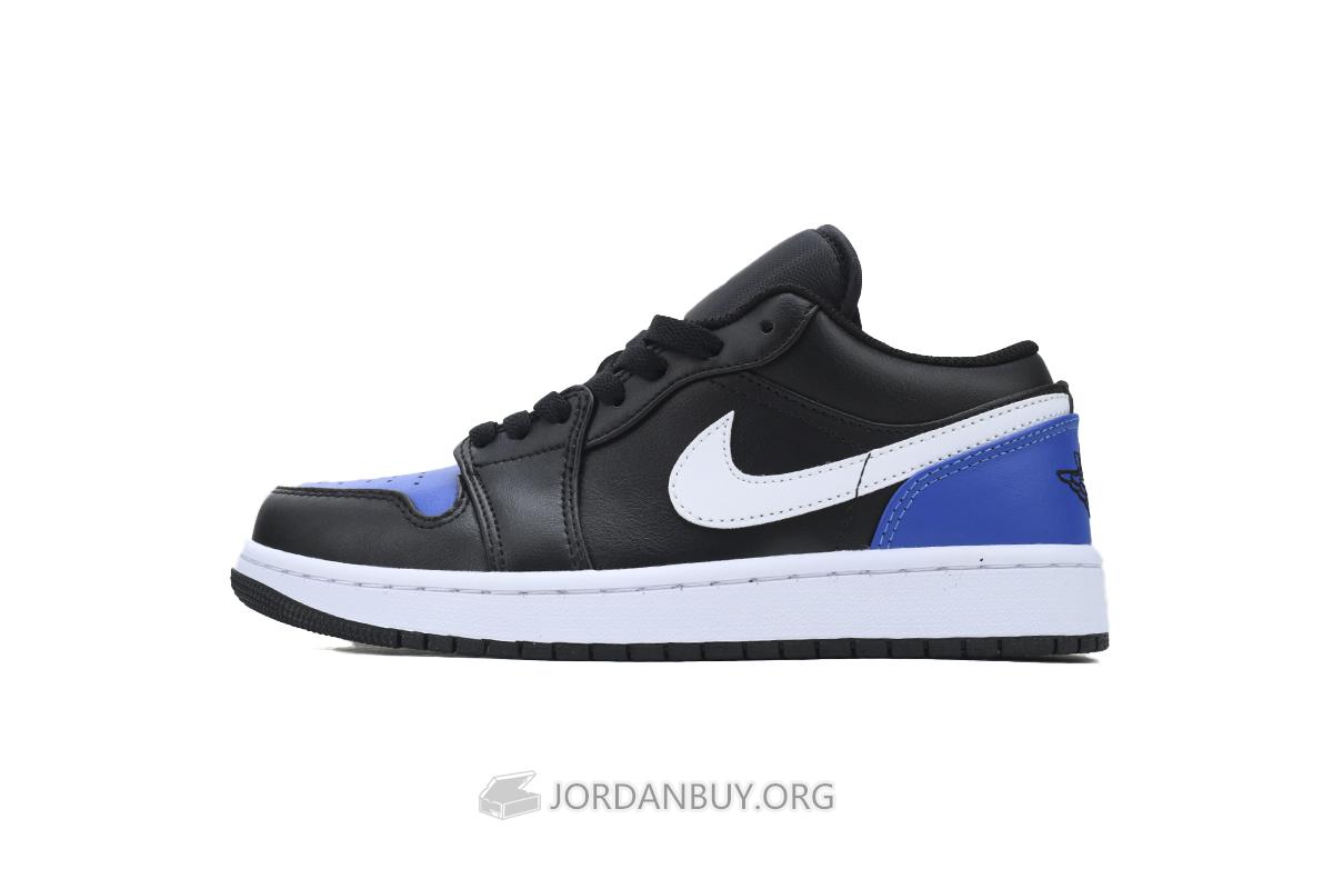Air Jordan 1 Low "Black Royal Toe" 553558-042