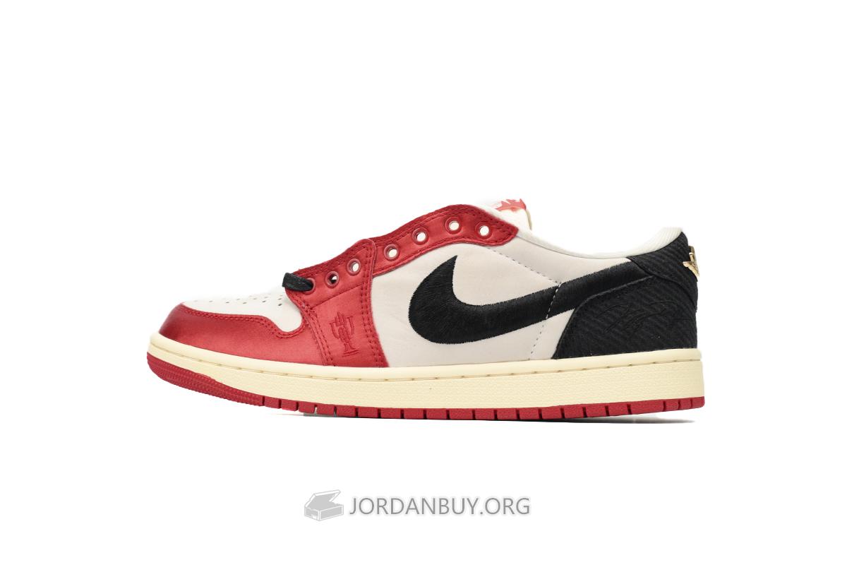Air Jordan 1 Retro Low OG "Trophy Room Rookie Card Away" FN0432-100
