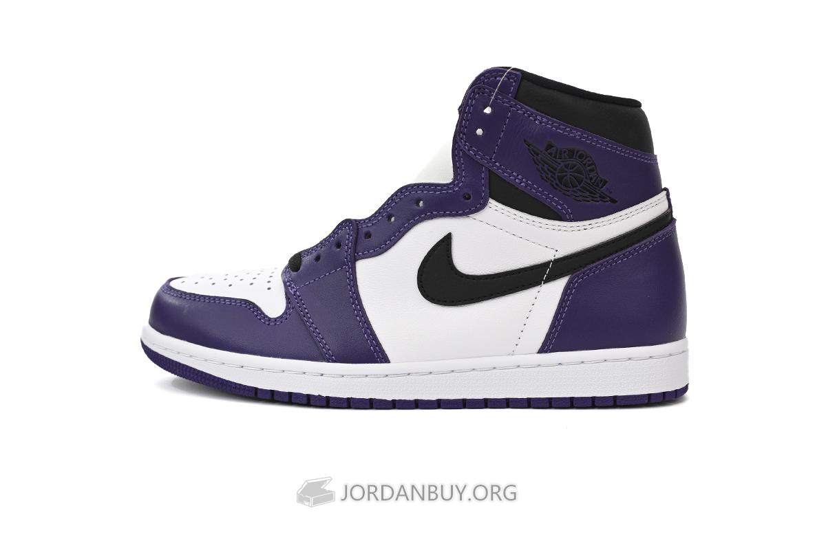 Air Jordan 1 Retro High "Court Purple White" 555088-500
