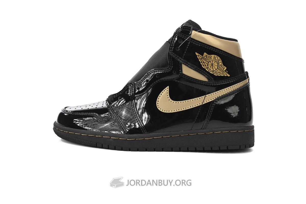 Air Jordan 1 Retro High "Black Metallic Gold 2020" 555088-032