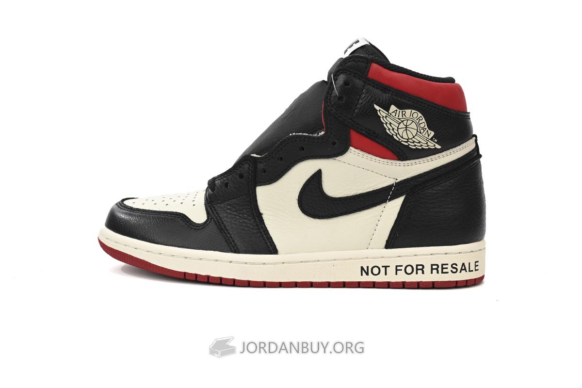 Air Jordan 1 Retro High "Not for Resale Varsity Red" 861428-106